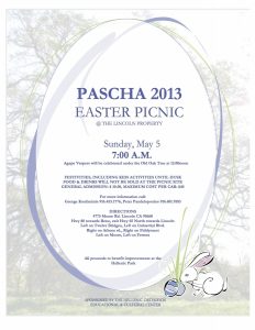 2013.05.05 - updated Easter Picnic 2013 Flyer with backroundtree